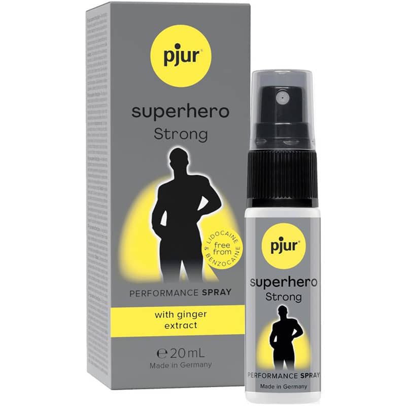 Силен спрей за задържане Pjur Superhero Strong delay spray 20ml